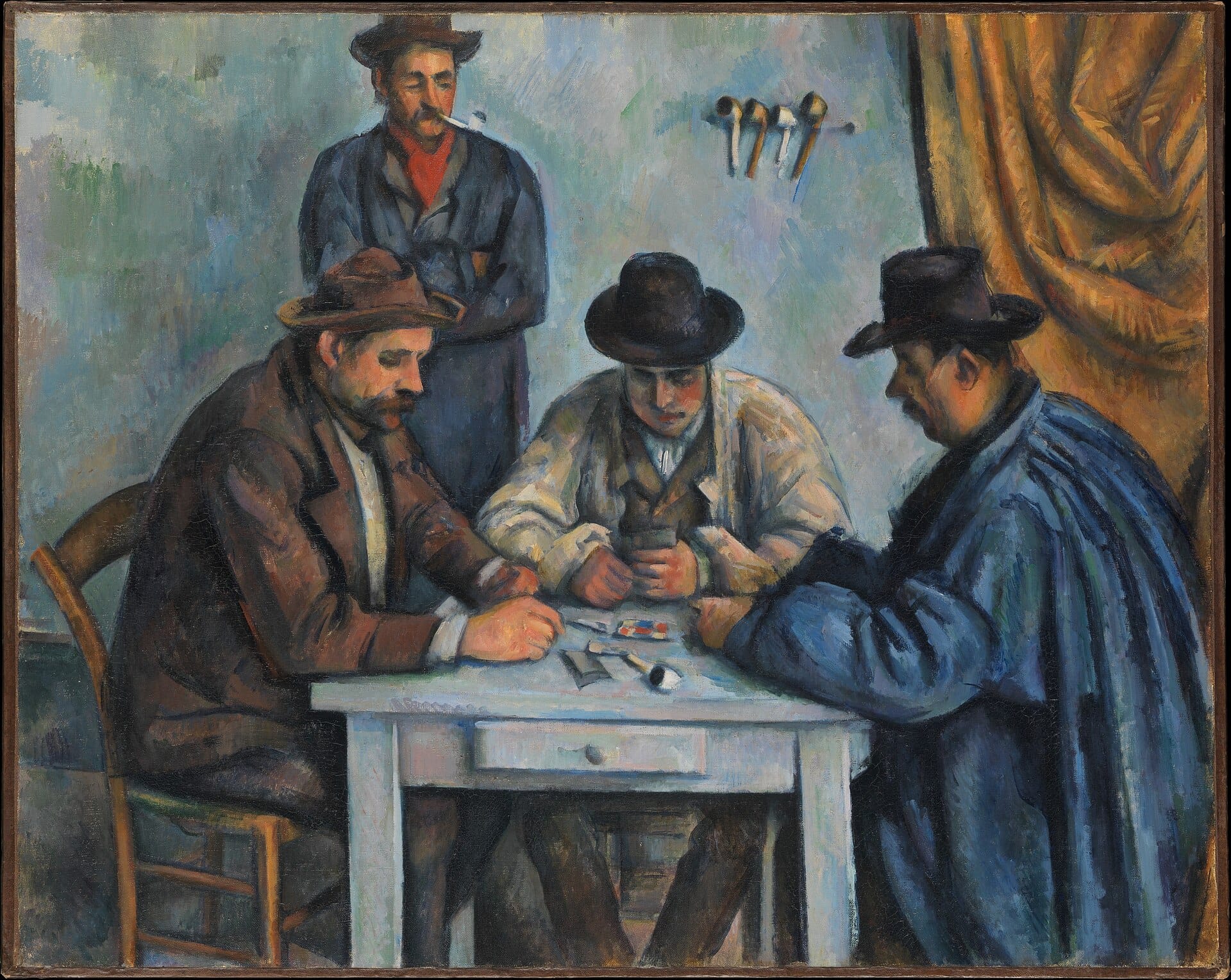 Paul Cézanne, The Card Players, 1890–92, Metropolitan Museum of Art