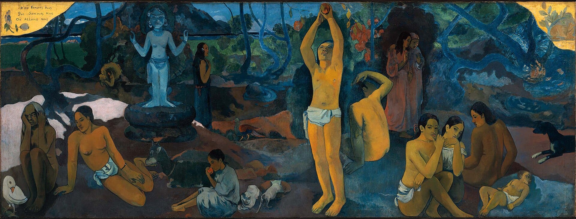 Paul Gauguin, Where Do We Come From? What Are We? Where Are We Going?, 1897–98