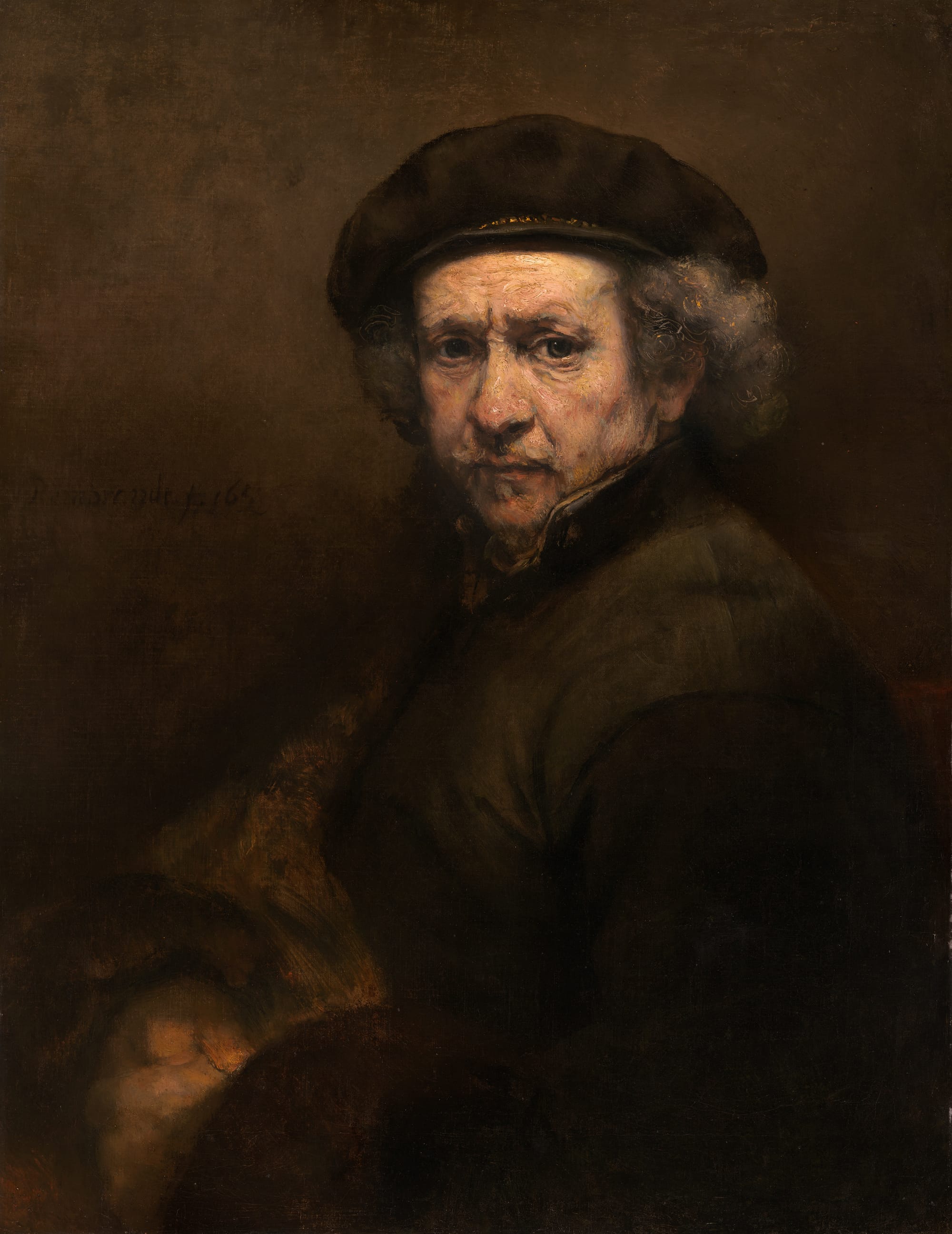 Rembrandt, Self-Portrait, 1659