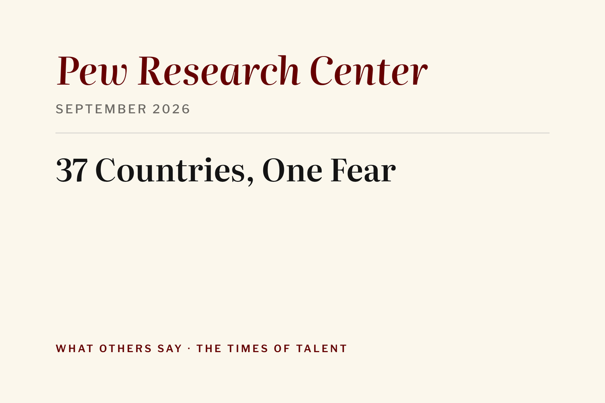 37 Countries, One Fear
